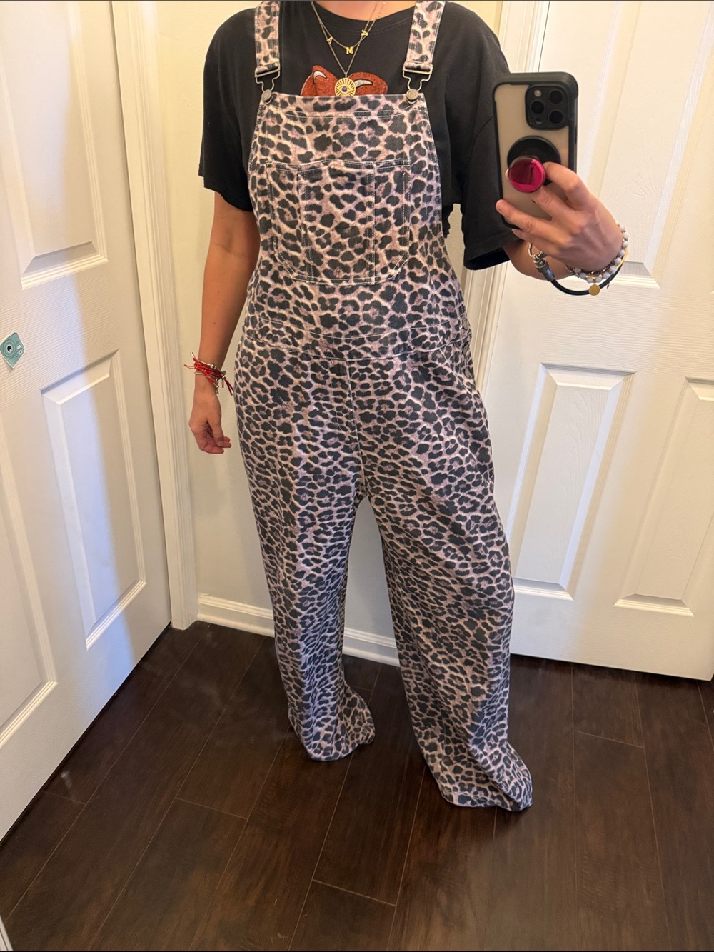 Leopard Print Halter Maxi overalls